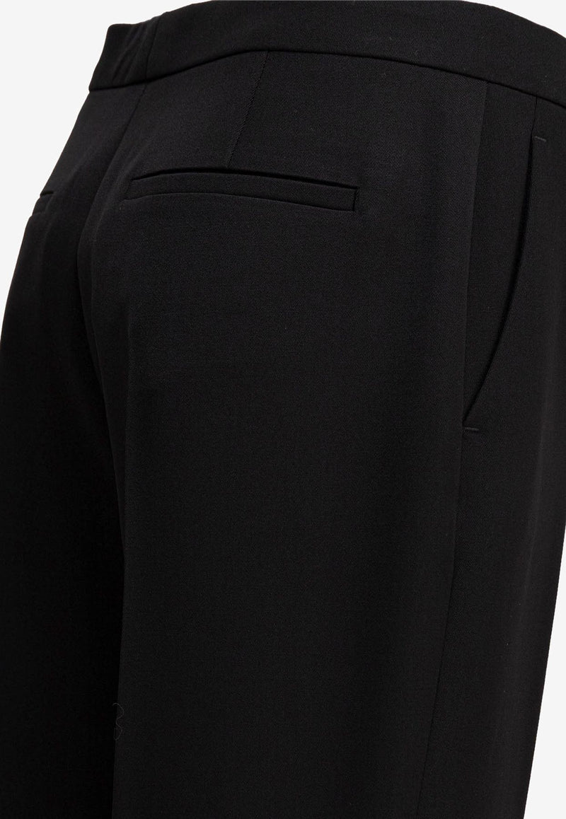 Givenchy Flared Cropped Pants Black BW515W15YR001_78654