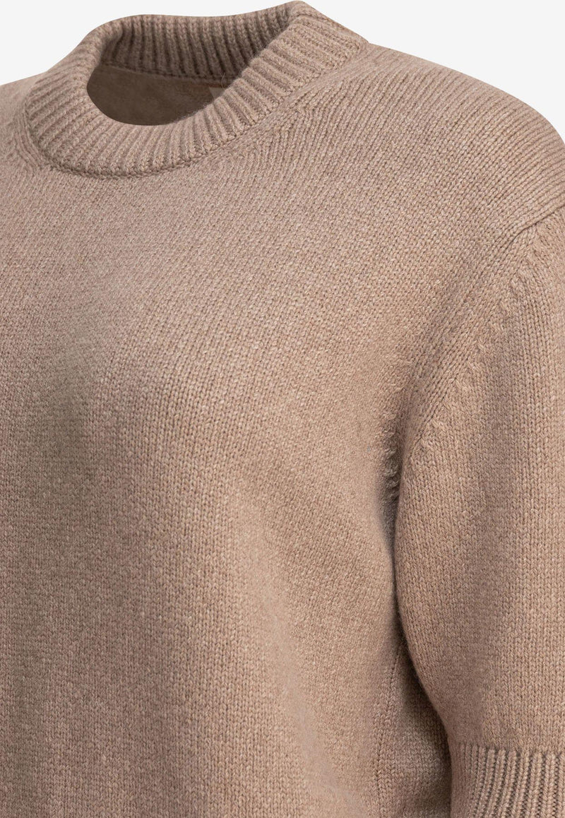 Khaite Davin Cashmere Knit Top Beige 9820650868_78576