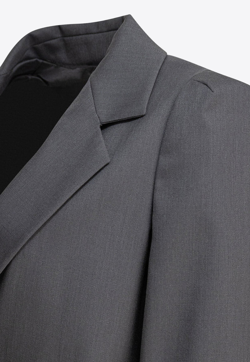 Max Mara Ebridi Single-Breasted Wool Blazer 2511041253600EBRIDI015_78581