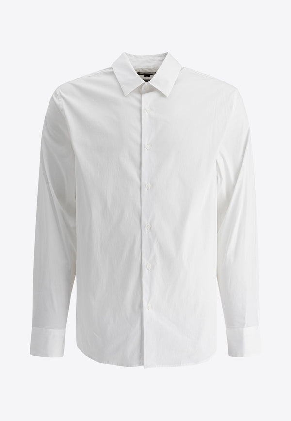 Logo-Embroidered Buttoned Shirt