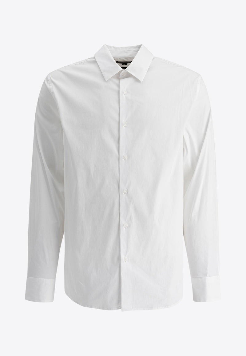 Logo-Embroidered Buttoned Shirt