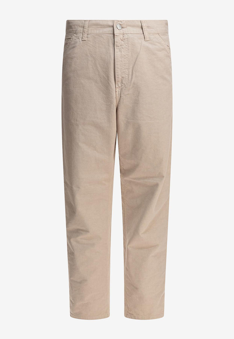Carhartt Wip Single-Knee Straight Pants Beige I0314992LP.GD.32_78687
