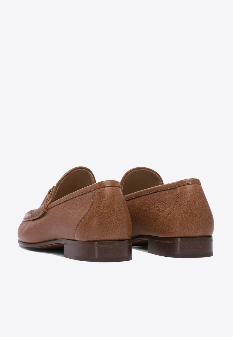 Valentino VLogo Leather Loafers 6Y2S0J68MILN58_78718