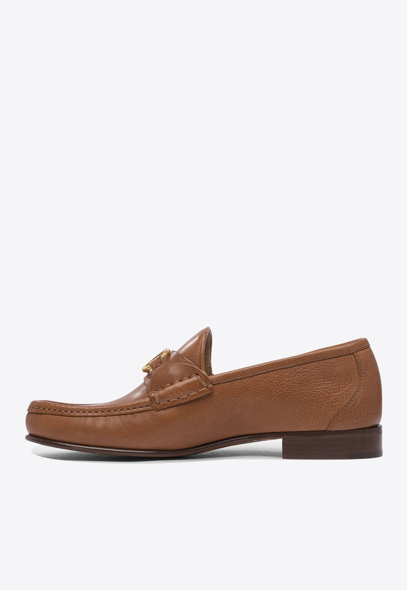 Valentino VLogo Leather Loafers 6Y2S0J68MILN58_78718