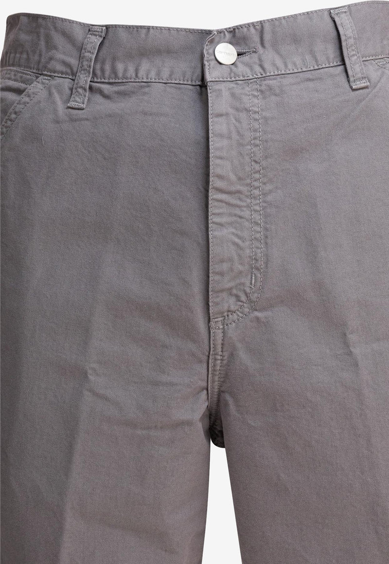 Carhartt Wip Single Knee Bermuda Shorts Gray I0315042LR.GD_78732