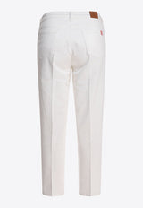 Inès de La Fressange Straight-Leg Washed Jeans INTIDF29821P100_78737