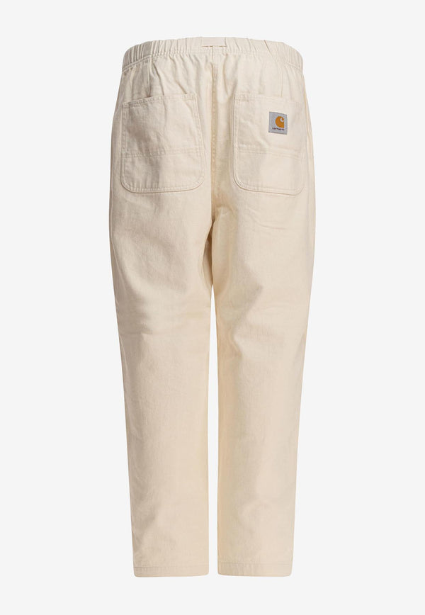 Carhartt Wip Crawford Straight-Leg Pants Cream I03456605.XX_78785