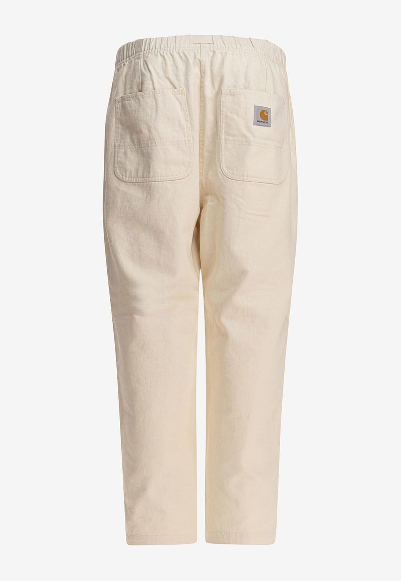 Carhartt Wip Crawford Straight-Leg Pants Cream I03456605.XX_78785