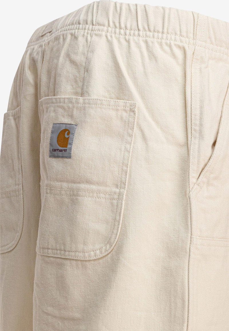 Carhartt Wip Crawford Straight-Leg Pants Cream I03456605.XX_78785