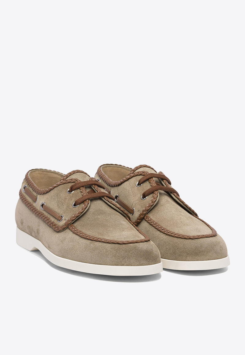 Valentino Palm Avenue Crust Suede Loafers Brown 6Y2S0J38VNNQRE_78811