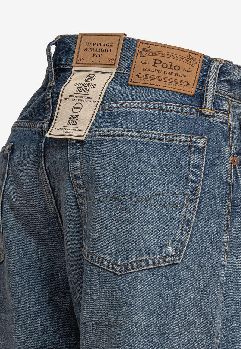 Polo Ralph Lauren Essential Straight Jeans Blue 710963075001KENSINGTON WASH_78823
