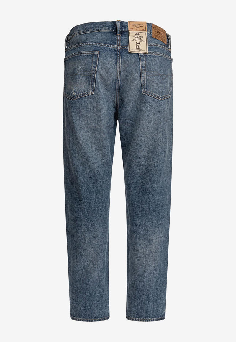 Polo Ralph Lauren Essential Straight Jeans Blue 710963075001KENSINGTON WASH_78823