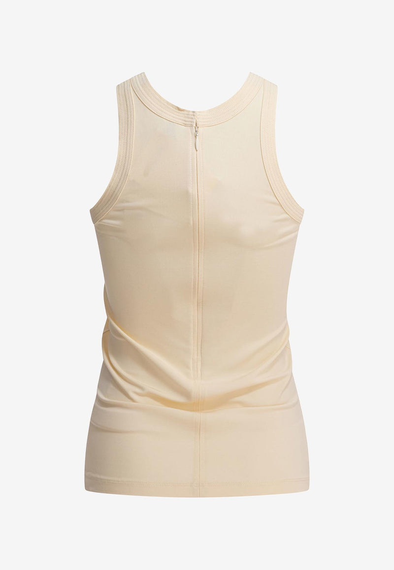 Toteme Ribbed Crewneck Tank Top Cream 242-WRT1727-FB0162116_78826