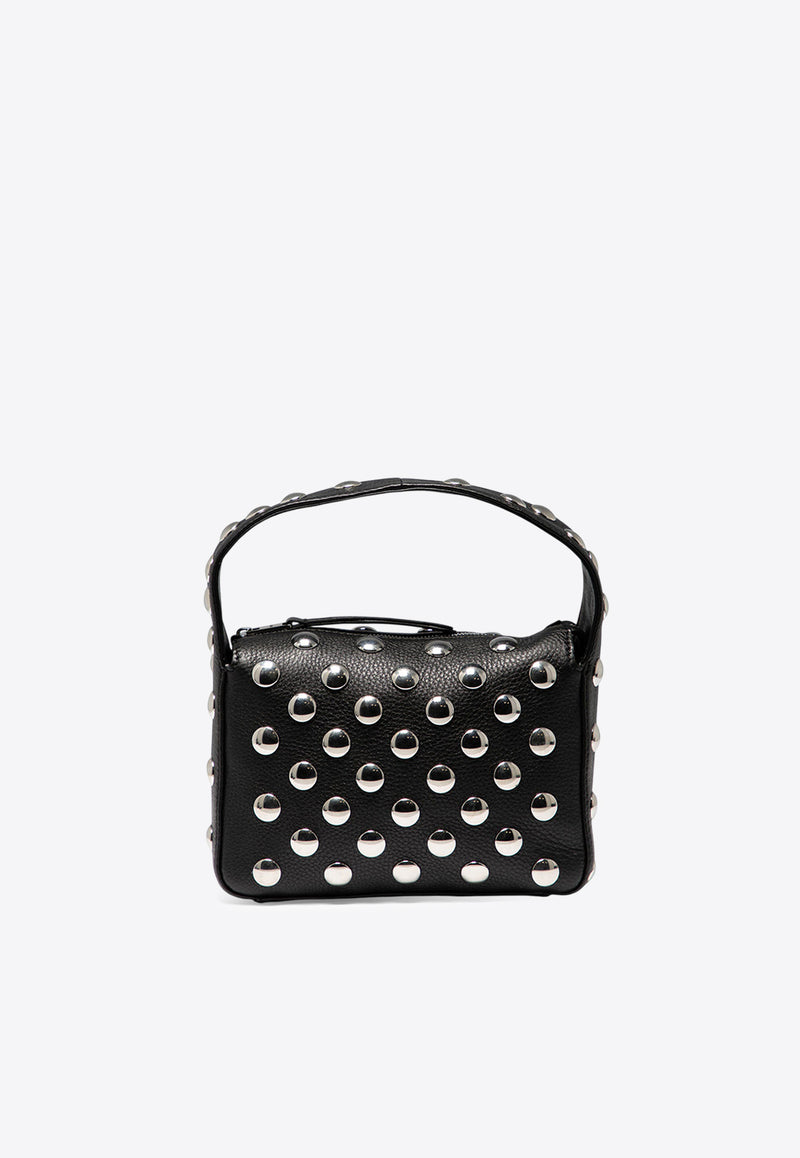 Khaite Mini Elene Studded Leather Handbag
 Black H2032-895200_78893