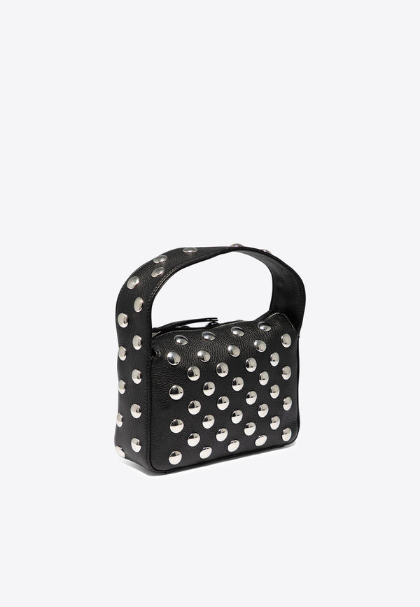 Khaite Mini Elene Studded Leather Handbag
 Black H2032-895200_78893