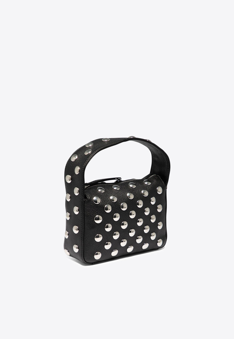 Khaite Mini Elene Studded Leather Handbag
 Black H2032-895200_78893