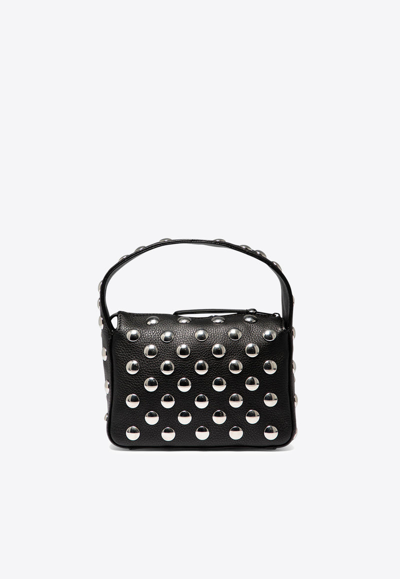 Khaite Mini Elene Studded Leather Handbag
 Black H2032-895200_78893