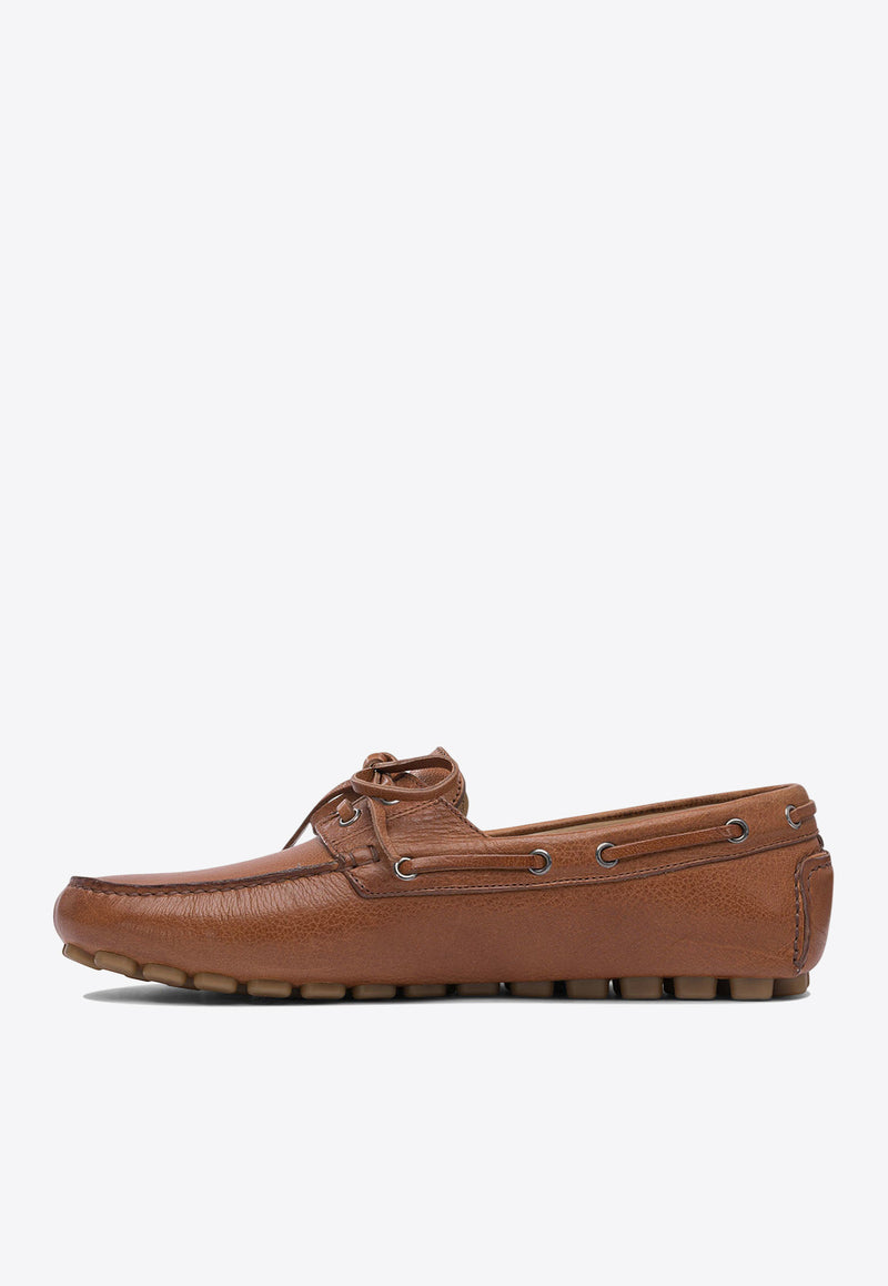 Valentino Driver Fastaway Lace-Up Loafers 6Y2S0J59PNJN58_78938