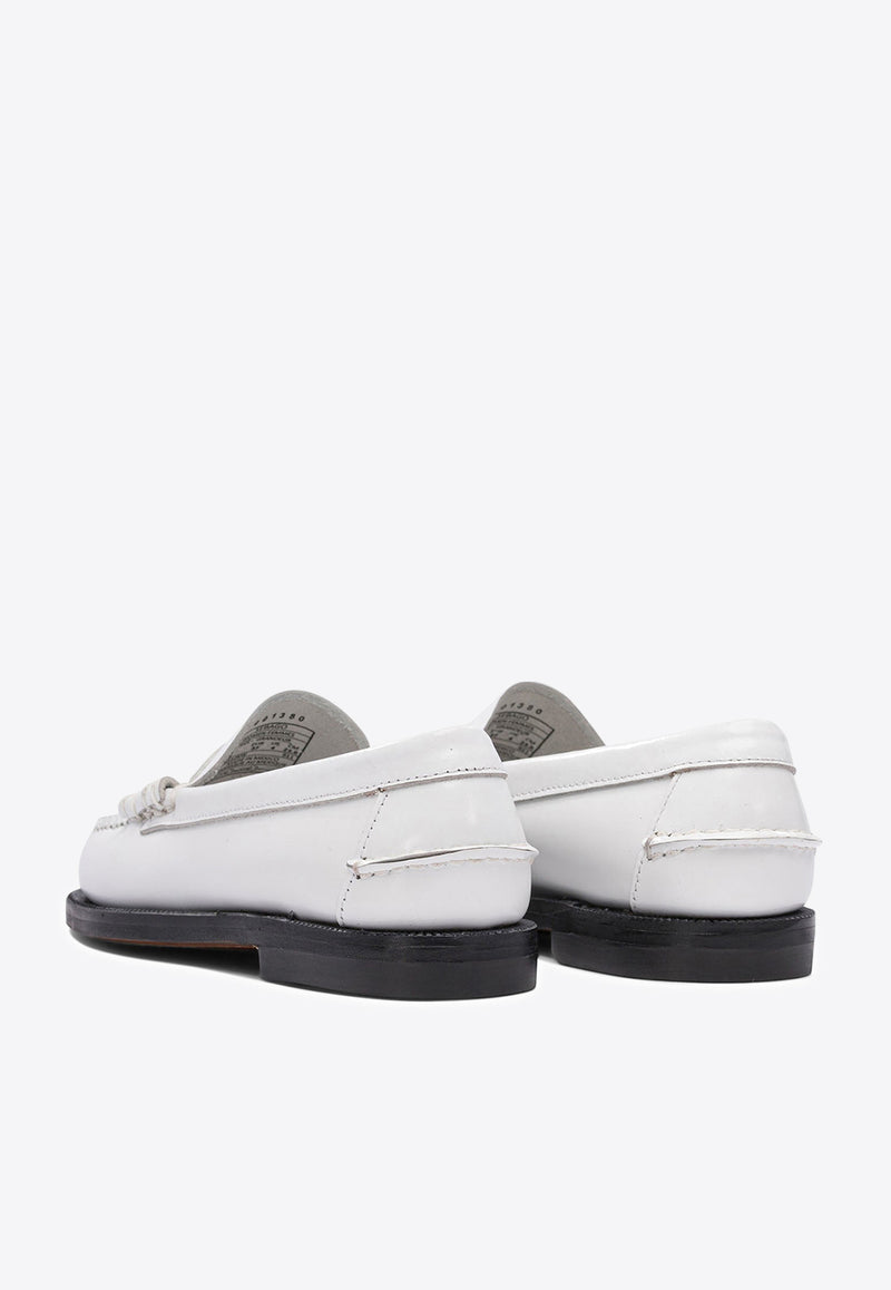 Stitched Leather Loafers