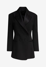 Givenchy Double-Breasted Tuxedo Jacket  Black BW30KH15YR001_79177