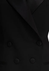 Givenchy Double-Breasted Tuxedo Jacket  Black BW30KH15YR001_79177