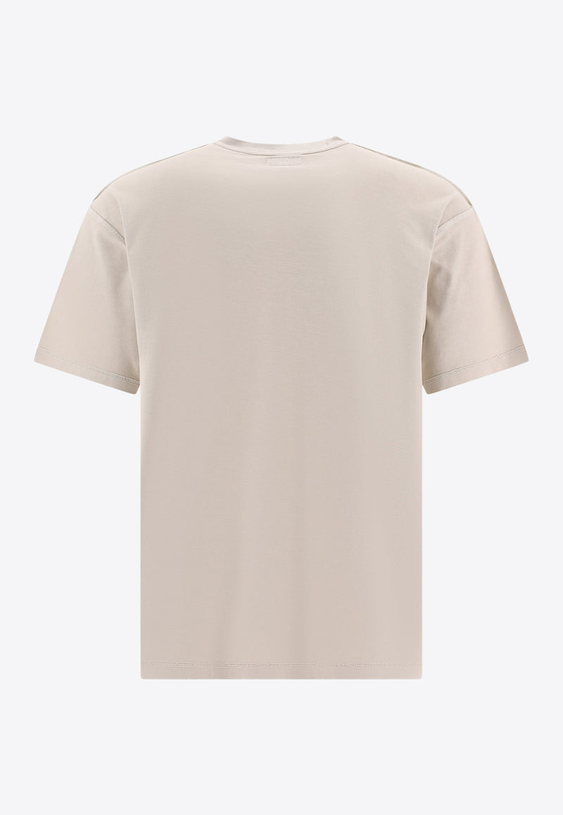 Stüssy Lazy Logo T-shirt Beige 11402831207 BONE_79346