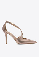 Lella Baldi Venus 95 Metallic Leather Pumps Bronze LE2520NAPPARAME_79447
