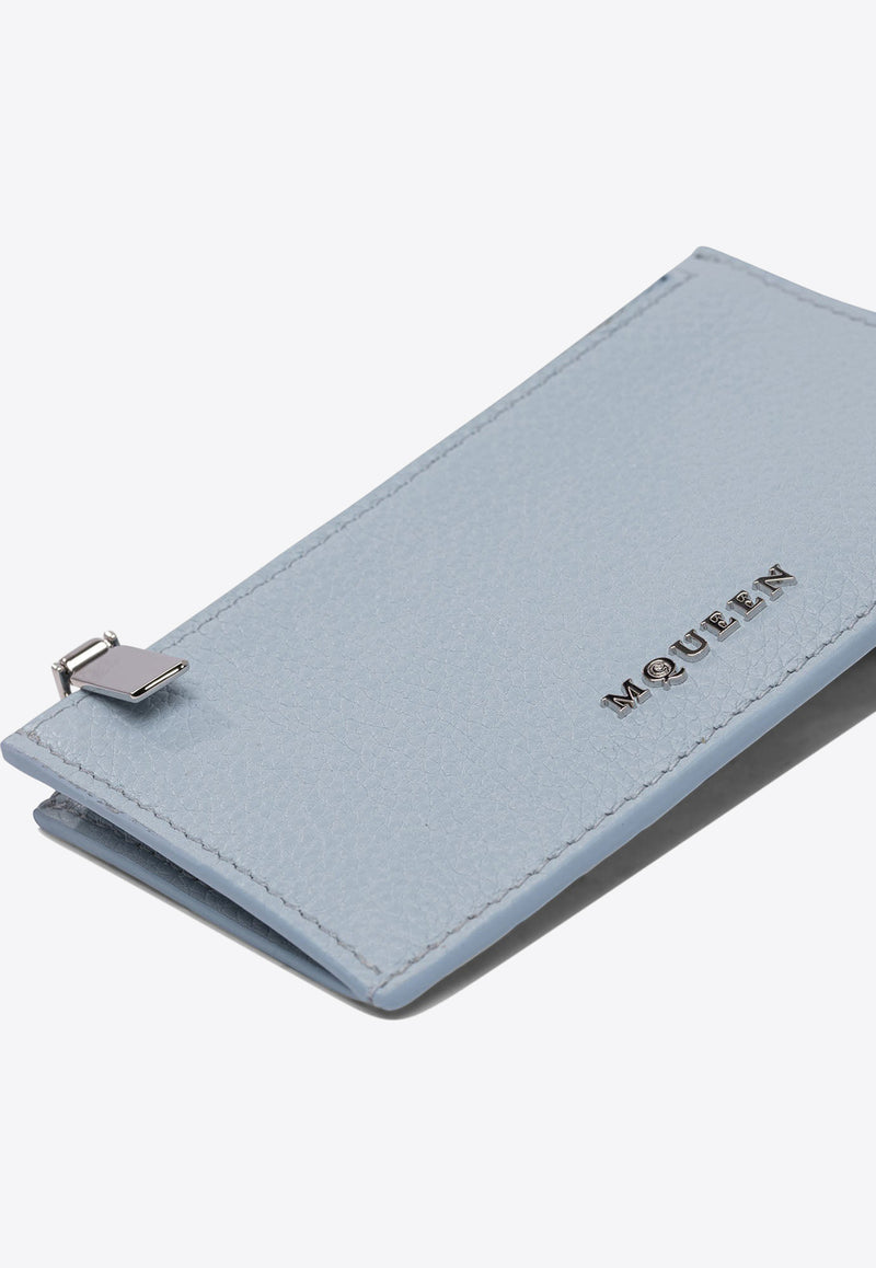 Alexander McQueen Logo-Plaque Leather Cardholder 8135461VDCC4900_79461