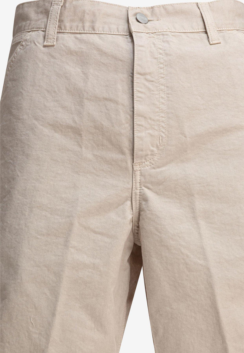 Carhartt Wip Single-Knee Bermuda Shorts Beige I0315042LP.GD_79474