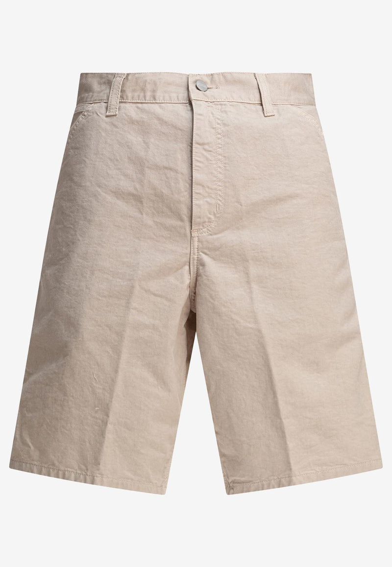 Carhartt Wip Single-Knee Bermuda Shorts Beige I0315042LP.GD_79474