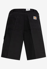 Carhartt Wip Single-Knee Bermuda Shorts Black I03479489.02_79469