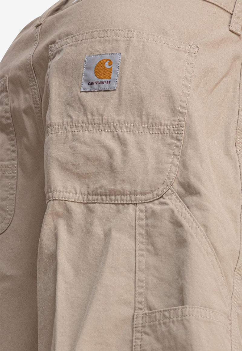 Carhartt Wip Double-Knee Bermuda Shorts Beige I034794G1.02_79452