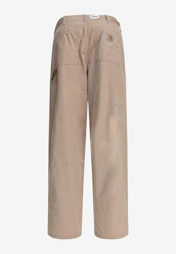 Carhartt Wip Double Knee Straight Pants Beige I034795G1.02.32_79498