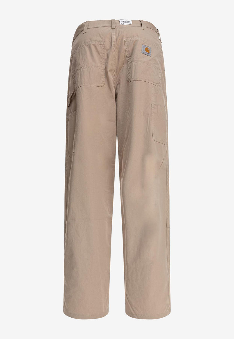 Carhartt Wip Double Knee Straight Pants Beige I034795G1.02.32_79498