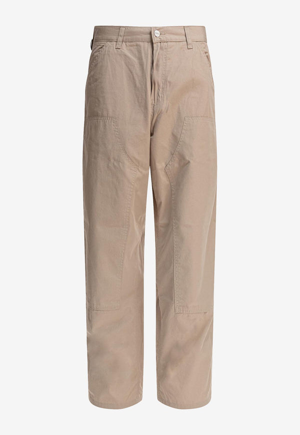 Carhartt Wip Double Knee Straight Pants Beige I034795G1.02.32_79498