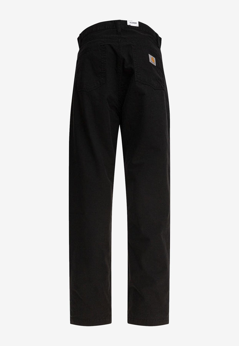 Carhartt Wip Landon Straight Jeans Black I03480689.GD_79501