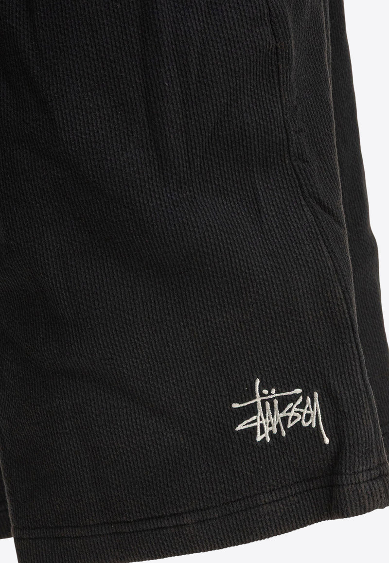 Stüssy Double-Layer Track Shorts Black 1123280001 BLACK_79463