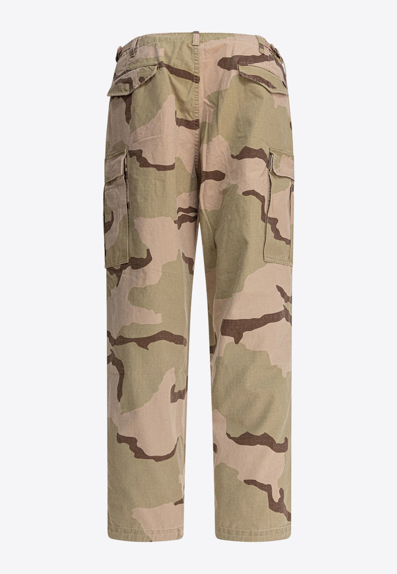 Stüssy Military Cargo Camo Pants Multicolor 1166682724 SAND CAMO_79494