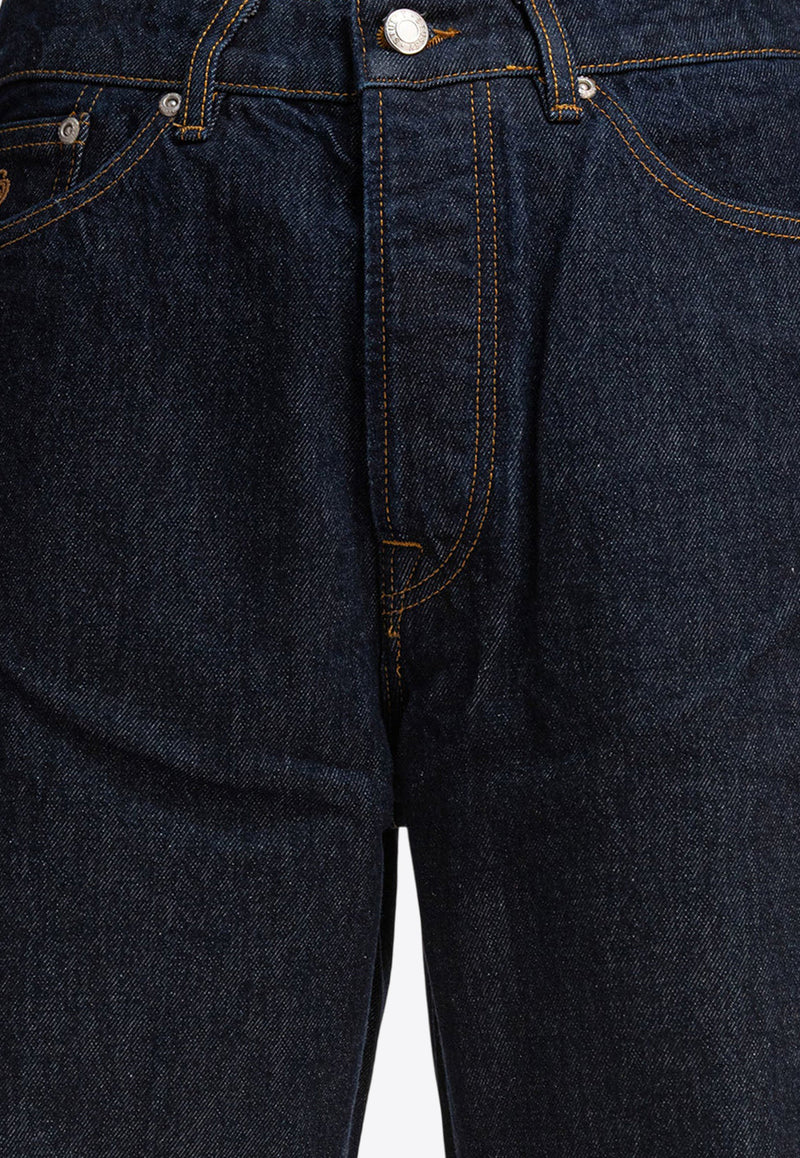 Stüssy Classic Straight-Leg Jeans Blue 1166720737 RINSED INDIGO_79504