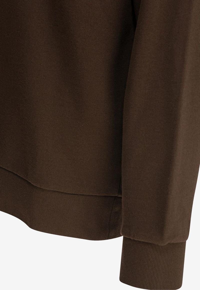 Carhartt Wip Script Embroidered Sweatshirt Brown I0344962QG.XX_79517