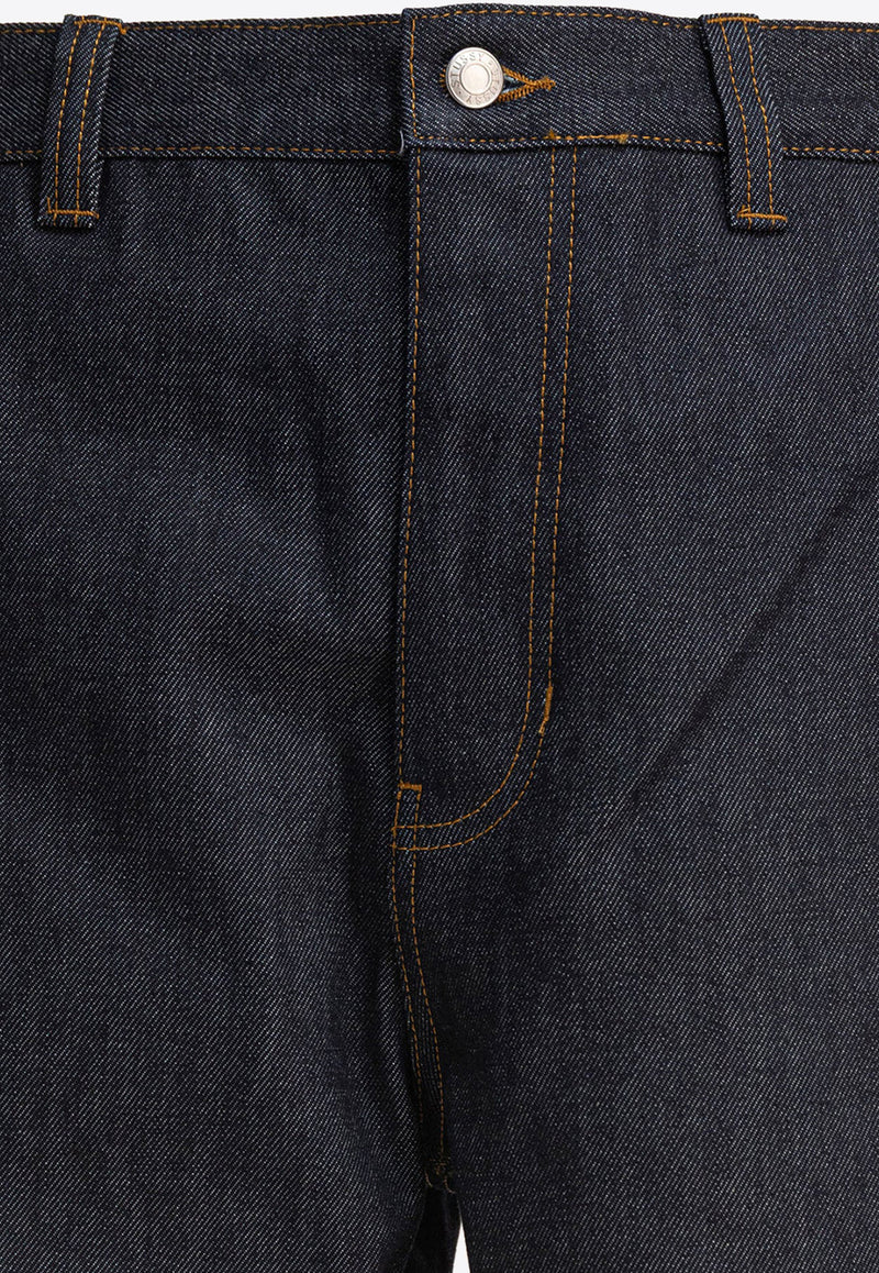 Stüssy Straight-Leg Carpenter Jeans Blue 1167030876 RAW INDIGO_79531