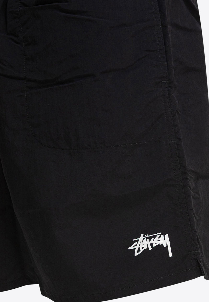 Stüssy Water Stock Swim Shorts Black 113155N0001 BLACK_79560