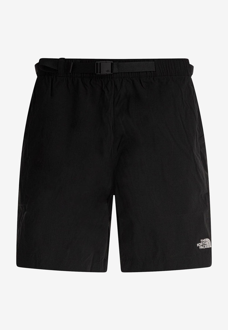 The North Face Class V Pathfinder Belted Swim Shorts Black NF0A8BHVJK31_79563
