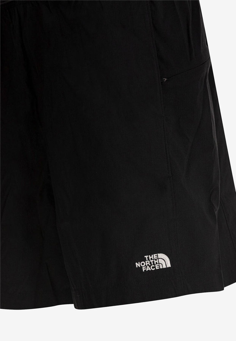 The North Face Class V Pathfinder Belted Swim Shorts Black NF0A8BHVJK31_79563