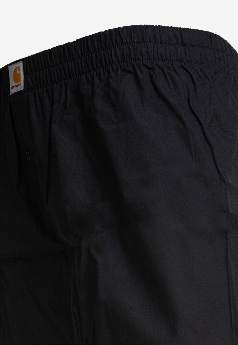 Carhartt Wip Logo Patch Boxers Black I03235589.XX_79579