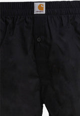 Carhartt Wip Logo Patch Boxers Black I03235589.XX_79579