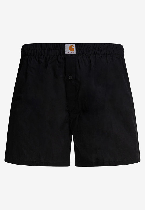 Carhartt Wip Logo Patch Boxers Black I03235589.XX_79579