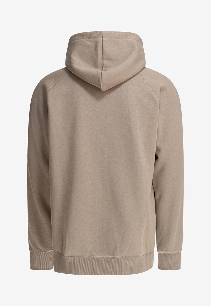 Carhartt Wip Chase Zip-Up Hooded Sweatshirt Beige I0336642Q6.XX_79590