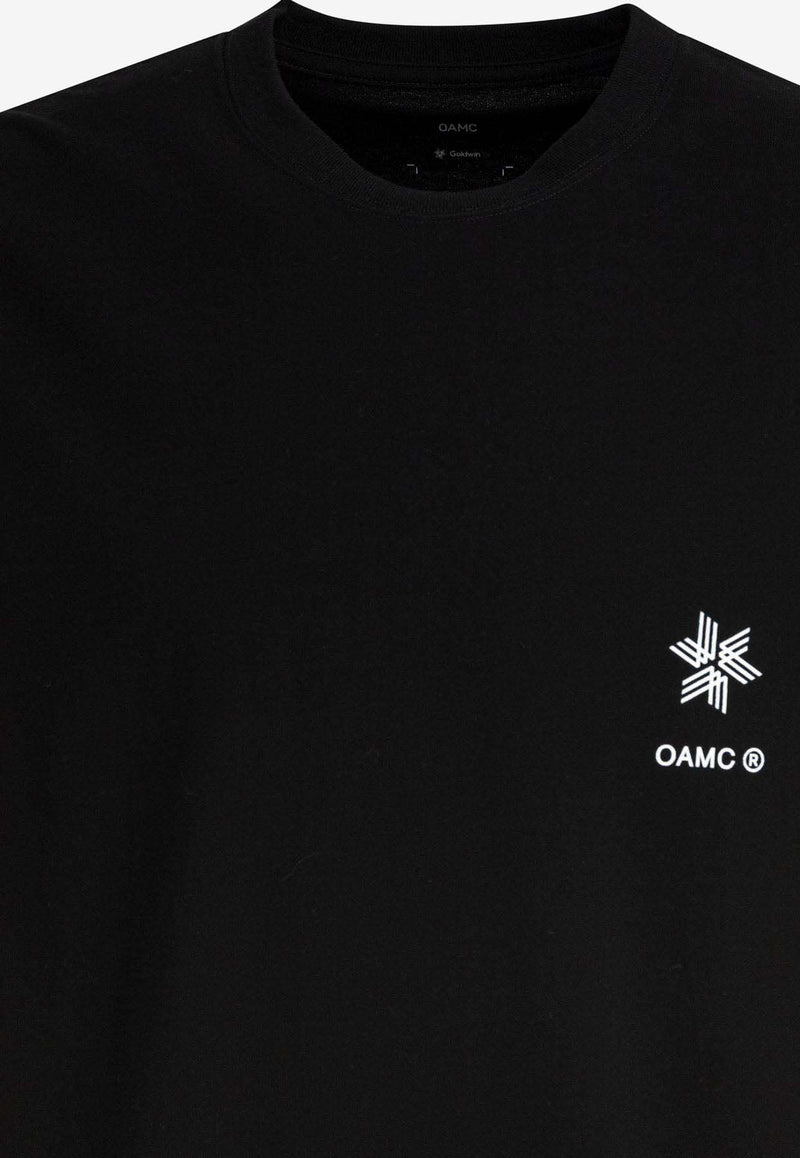 Goldwin OAMC Printed T-shirt Black GL65707MCBLACK_79593