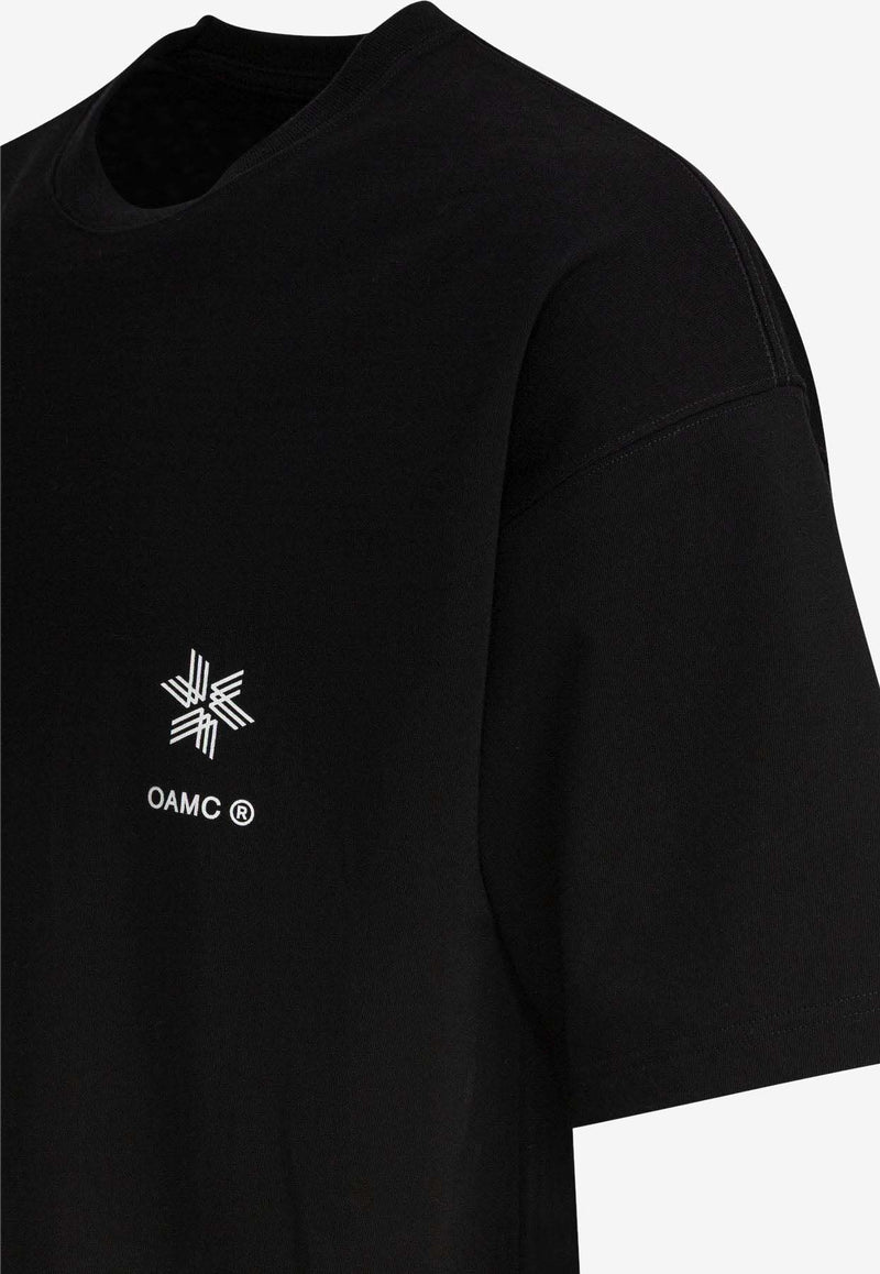 Goldwin OAMC Printed T-shirt Black GL65707MCBLACK_79593
